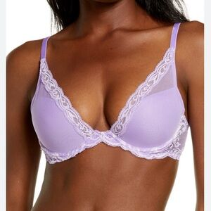 Natori Soft Purple Lace Bra